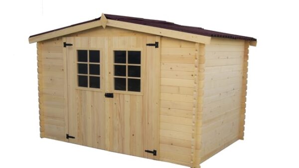 Abri de jardin bois HABRITA Al 3019.02 n Ep.20 mm, 5.83 m²