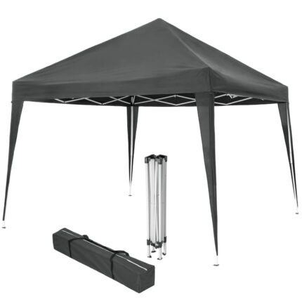 Tectake Tonnelle pliable Linosa 3x3m - gris