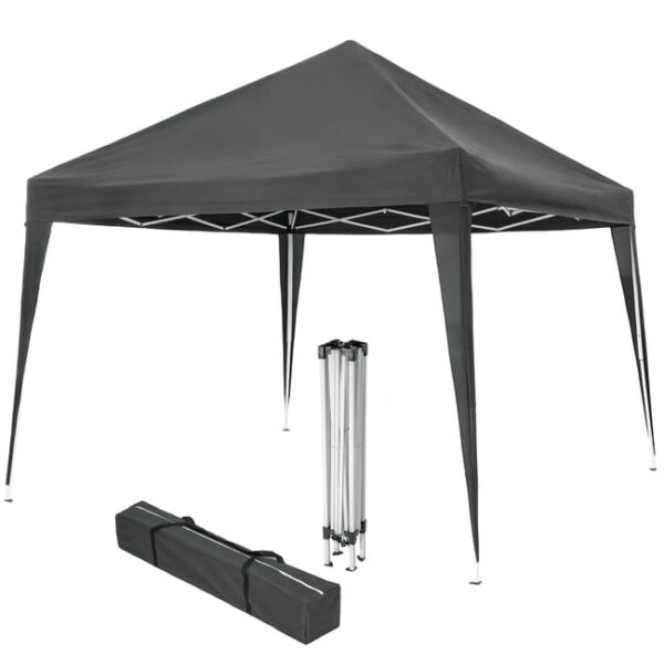 Tectake Tonnelle pliable Linosa 3x3m - gris