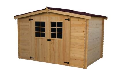 Abri de jardin bois HABRITA Al 3030.02 n Ep.20 mm, 9.42 m²