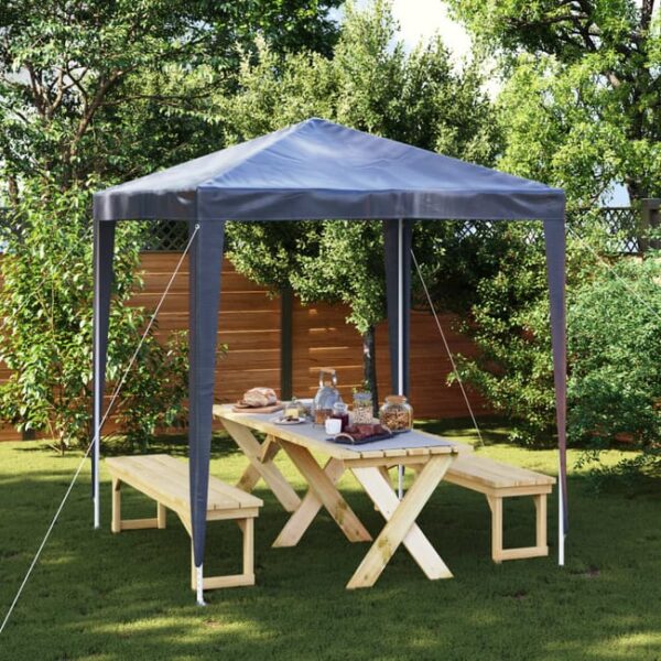 Tonnelle de jardin | Tente de réception 2x2 m bleu CFW63698