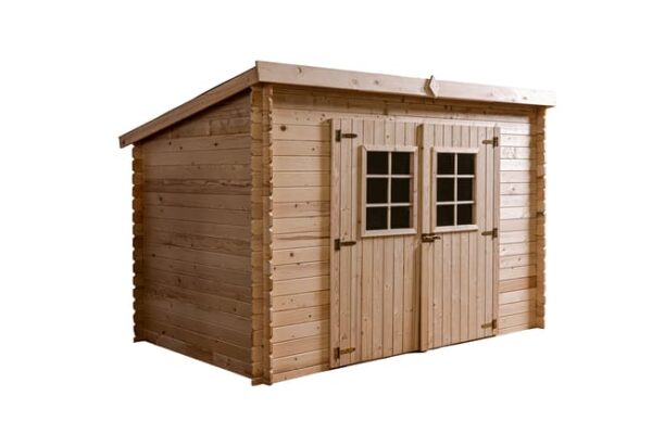 Abri de jardin bois HABRITA Ch 3019.02 n Ep.20 mm, 6.22 m²