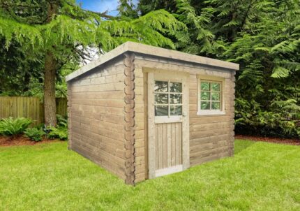Abri de jardin bois SOLID Ep.28 mm, 5.66 m²