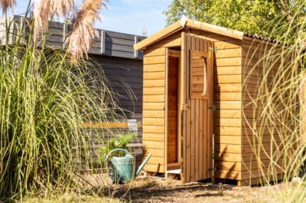 Abri de jardin bois HABRITA The 1616.01 n Ep.19 mm, 3.31 m²
