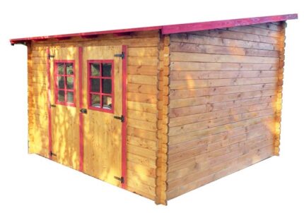 Abri de jardin bois HABRITA La 3030.02 Ep.28 mm, 9.94 m²