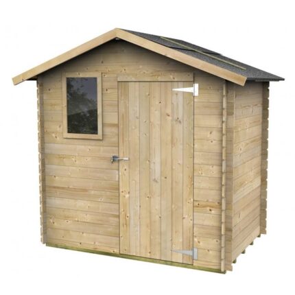 Petit abri de jardin en bois Livia 2.1 m² Alce NATUREL