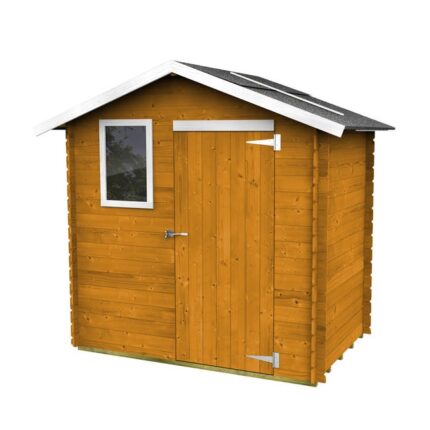 Petit abri de jardin en bois Livia 2.1 m² Alce Mélèze