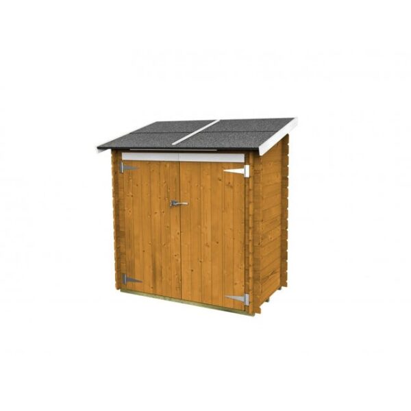 Maison Penchée Ambrogio Bh16 155X85 cm Porte Double Store Couleur Mélèze Alce