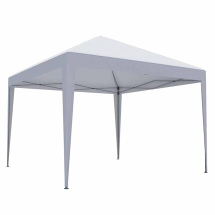 Tente NATERIAL Eori acier gris clair, 8.8 m²