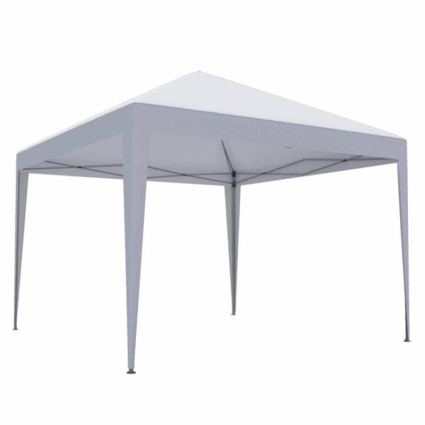 Tente NATERIAL Eori acier gris clair, 8.8 m²