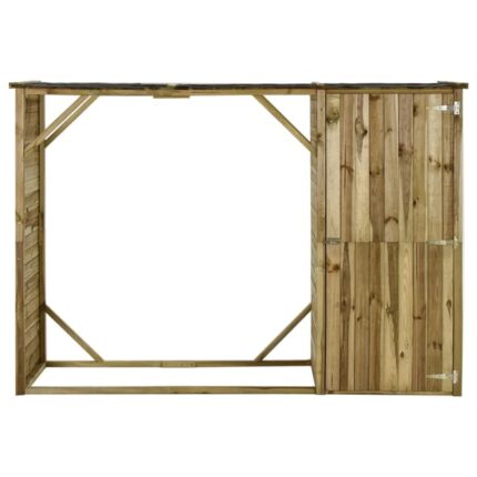 Abri d'outils de jardin | Abri de jardin | Remise Cabane pour outils Pin 253 x 80 x 170 cm CFW86425