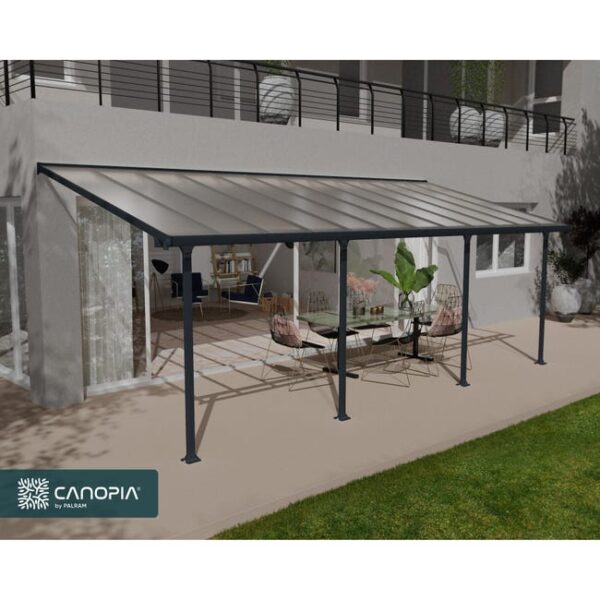 Canopia Pergola Feria Gris 730 X 300