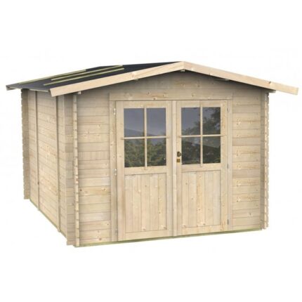 Abri de jardin en bois Opéra 4.3m² Alce 215cm*250cm