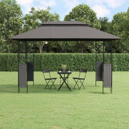 Maison Exclusive - Belvédère avec toit anthracite 400x300x270 cm acier