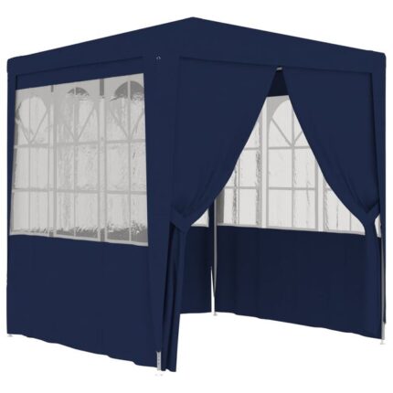 Maison Exclusive - Tente de réception avec parois latérales 2,5x2,5 m Bleu 90 g/m²