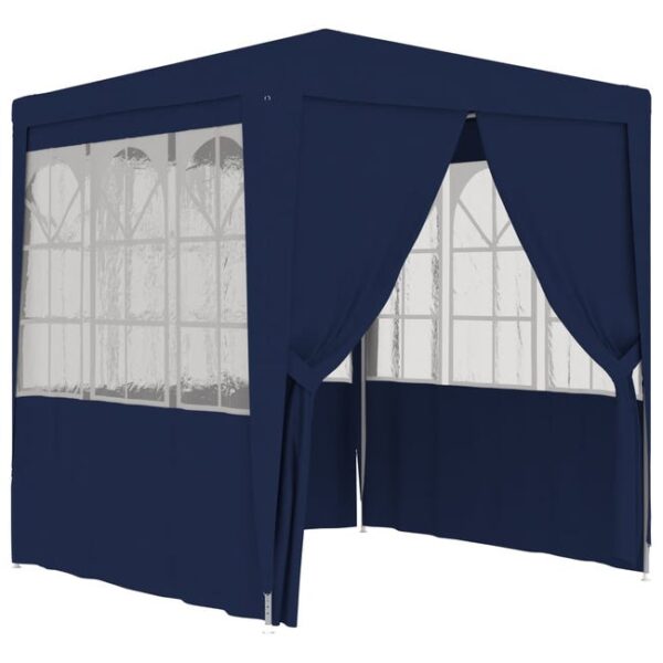 Maison Exclusive - Tente de réception avec parois latérales 2,5x2,5 m Bleu 90 g/m²