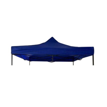 Rebecca Mobili Gazebo Couverture De Toit Bleu Polyester Ombrage Anti Uv 3x3