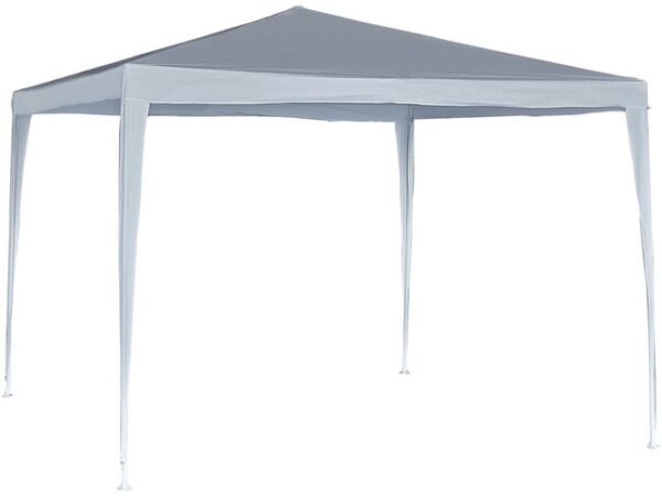 Tonnelle de jardin "Natacha 3" - 9 m² - 3 x 3 m - Blanc