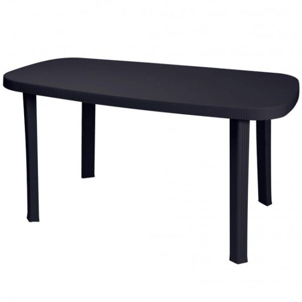 Table jardin otello cm.136x82x72h anthracite