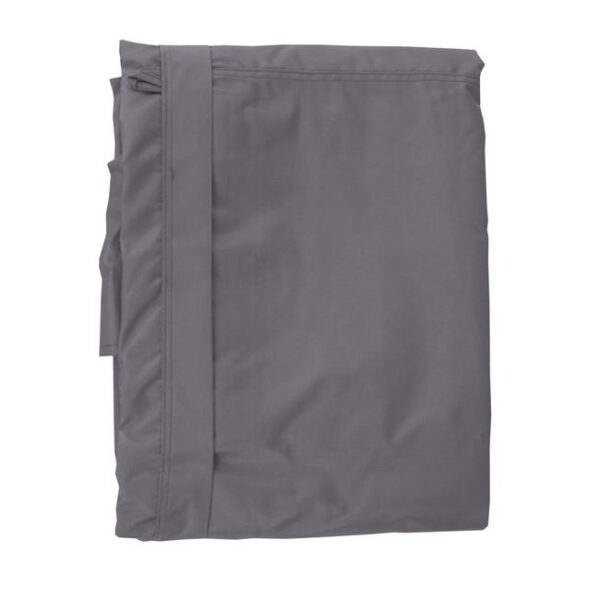 Toile de rechange pour pergola 3x3m HWC-C42, toit ouvrant ~ gris