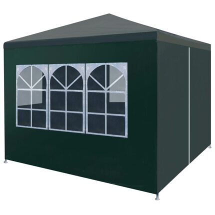 The Living Store - Tente de réception 3 x 3 m Vert