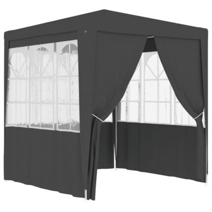 Maison Exclusive - Tente de réception avec parois 2,5x2,5 m Anthracite 90 g/m²