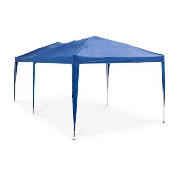 Gazebo pliant avec toit - 3 x 6 m - bâche imperméable