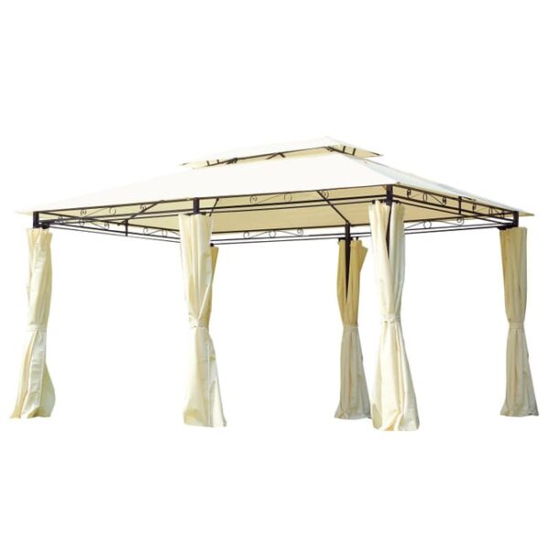 Tonnelle barnum style colonial YVAN crème