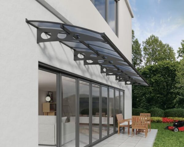 Canopia Marquise de porte Herald cm Gris 892 X 139