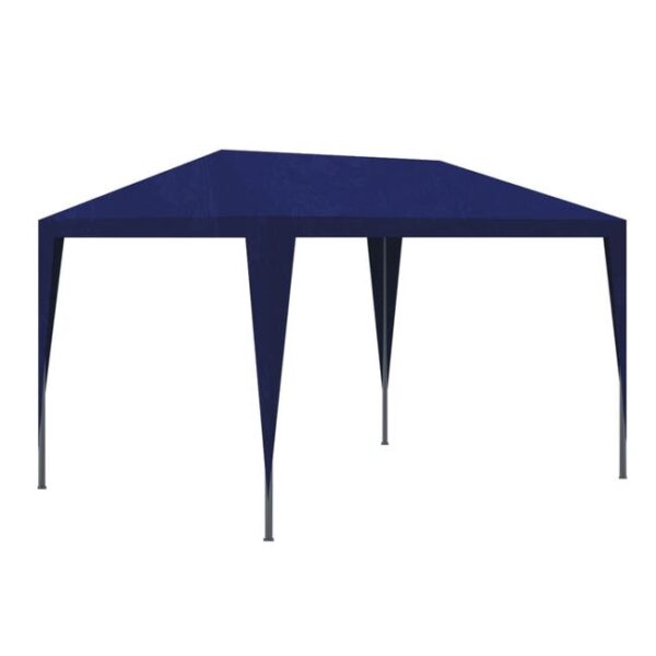 Tonnelle de jardin Tente de réception Chapiteau Bleu 3x3m CFW886163
