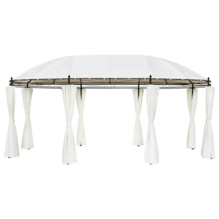 The Living Store - Chapiteau 530x350x265 cm Blanc crème