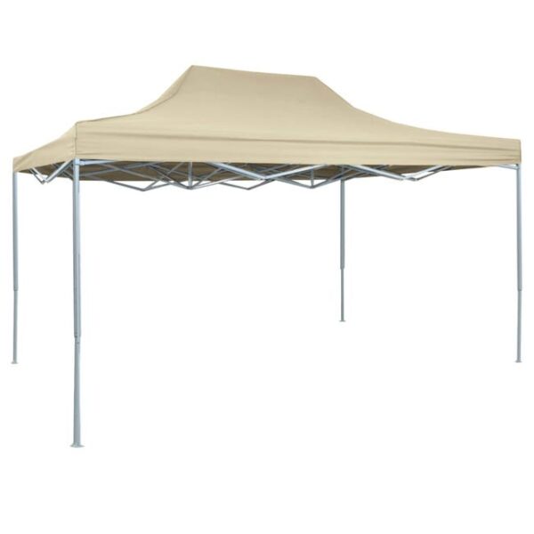 Maison Exclusive - Tente de réception pliable professionnelle 3x4 m Acier Crème