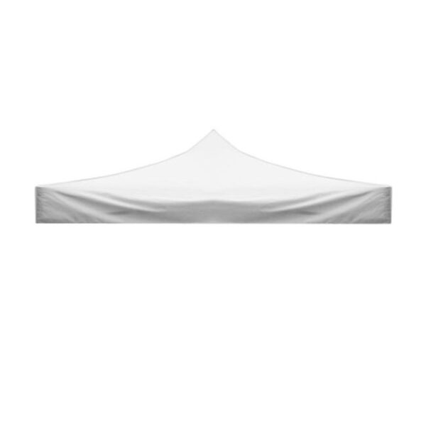 Feuille de toit imperméable blanche 2X2 pour remplacement de gazebo pliable 49483