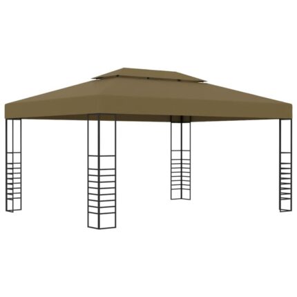 Chapiteau 3x4 m Taupe 180 g/m² vidaXL