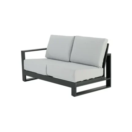 Canapé 2 places coté gauche en aluminium Athena NATERIAL