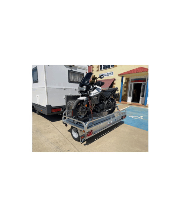REMORQUE PORTE MOTO TRANSVERSAL